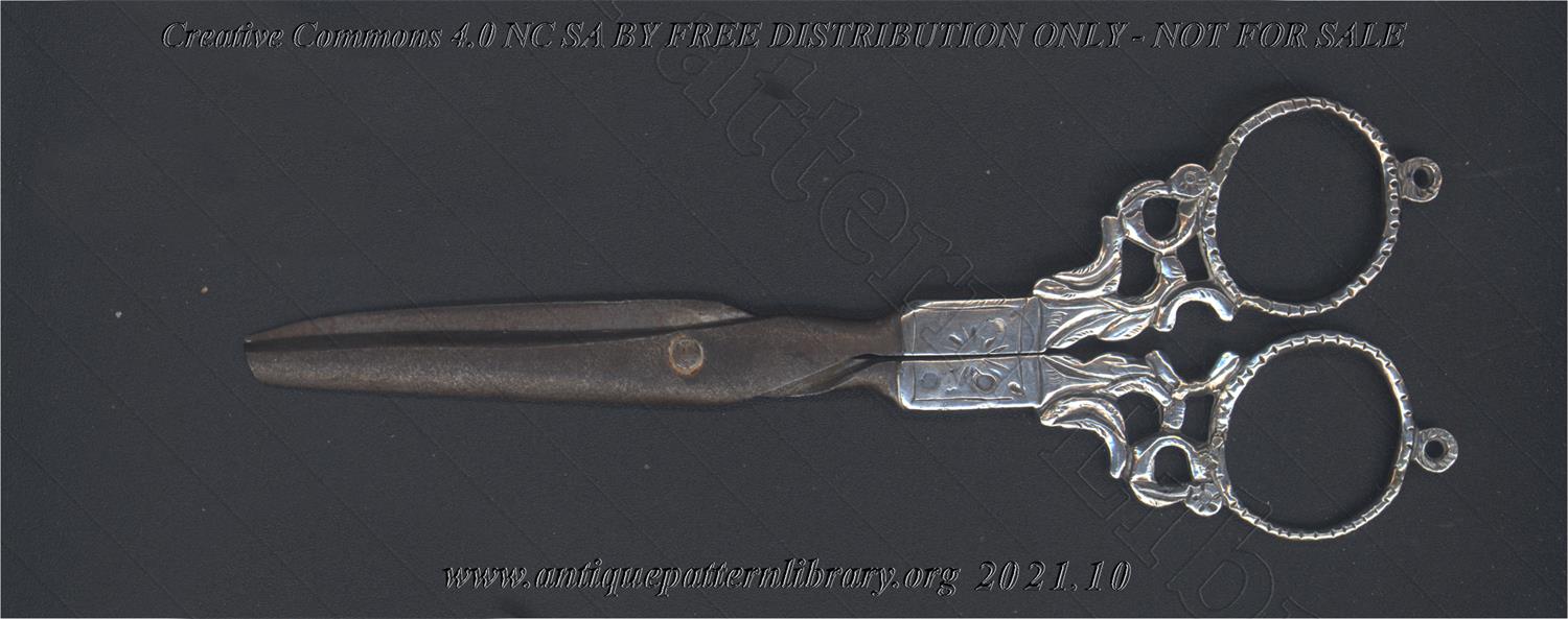 L-YS001 Six Silver-handled Scissors