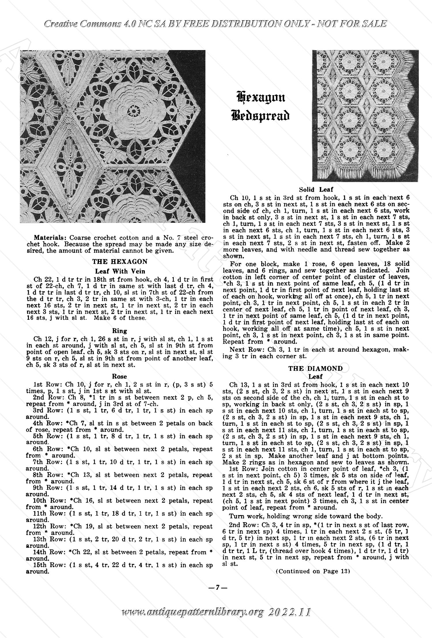 M-SB005 Crochet Designs