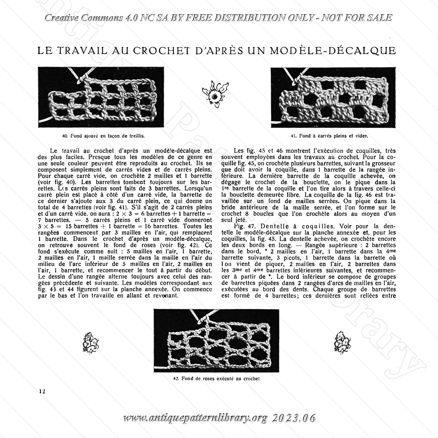 N-JS001 Ouvrages au Crochet