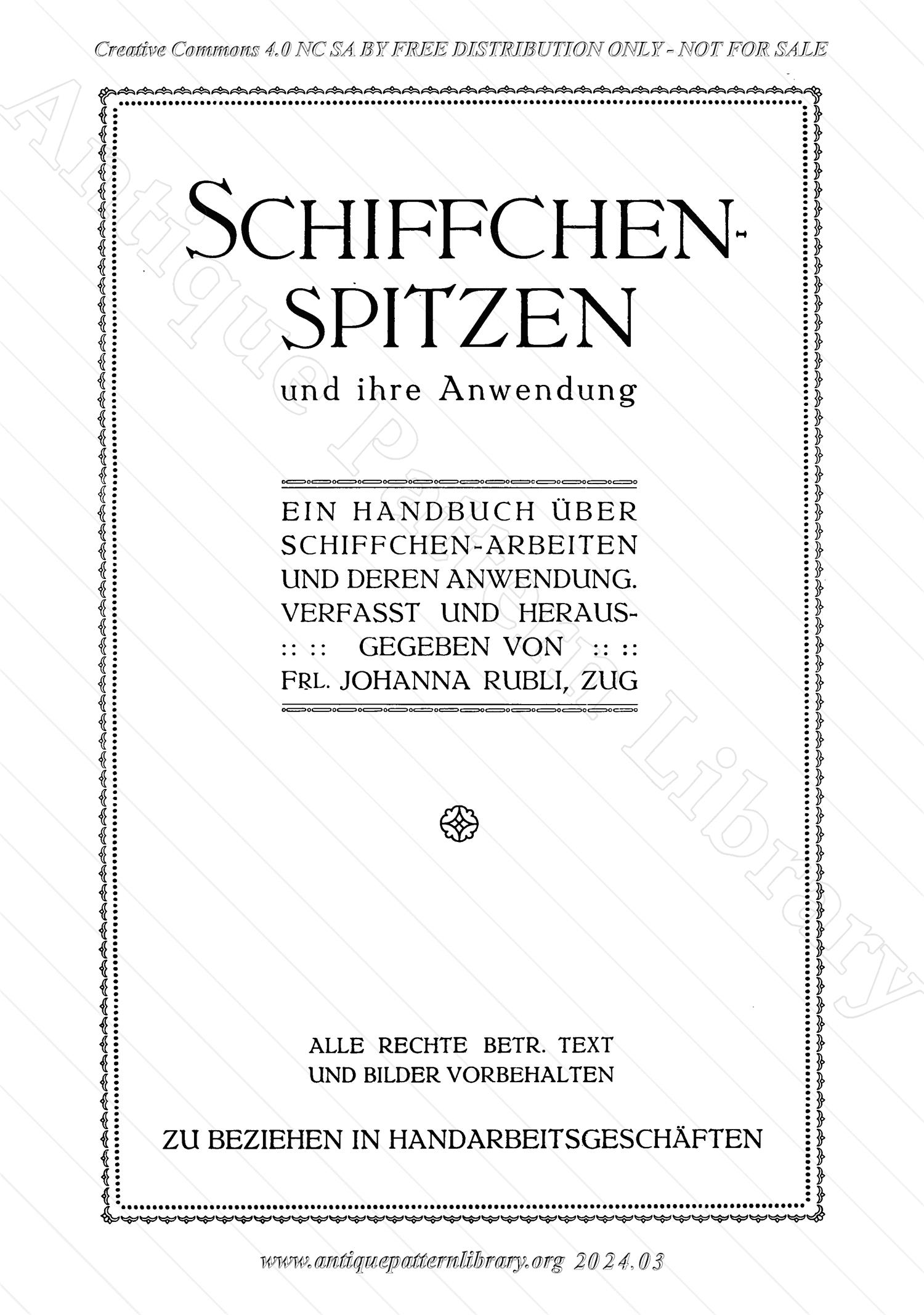 O-YS001 Schiffchen-Spitzen und ihre Anwendung