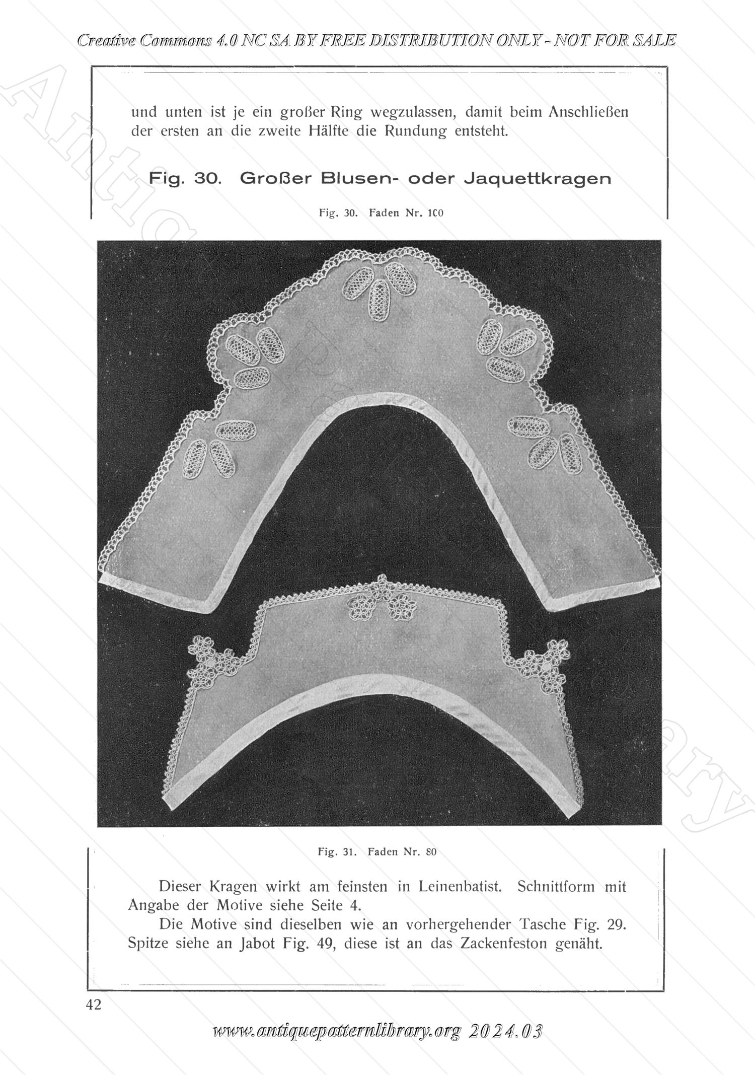 O-YS001 Schiffchen-Spitzen und ihre Anwendung